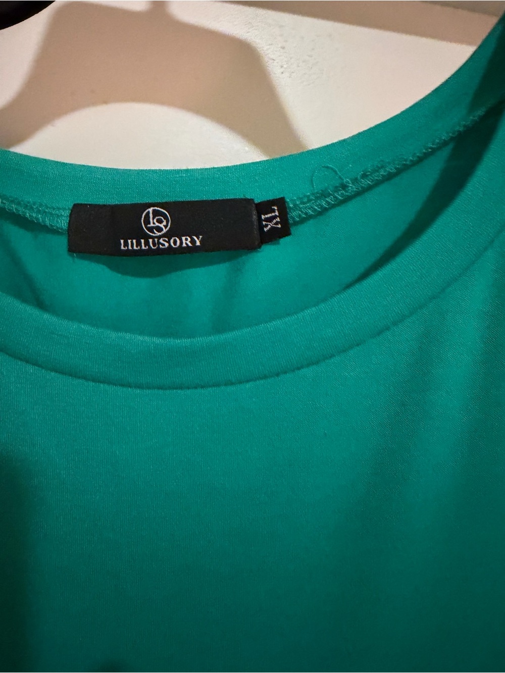 Lillusory Teal Midi Dress — Classic Crewneck Midi